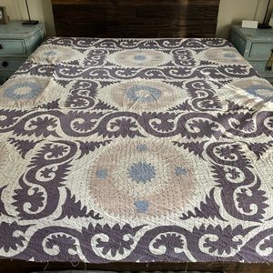 Anthropologie Queen Duvet Cover